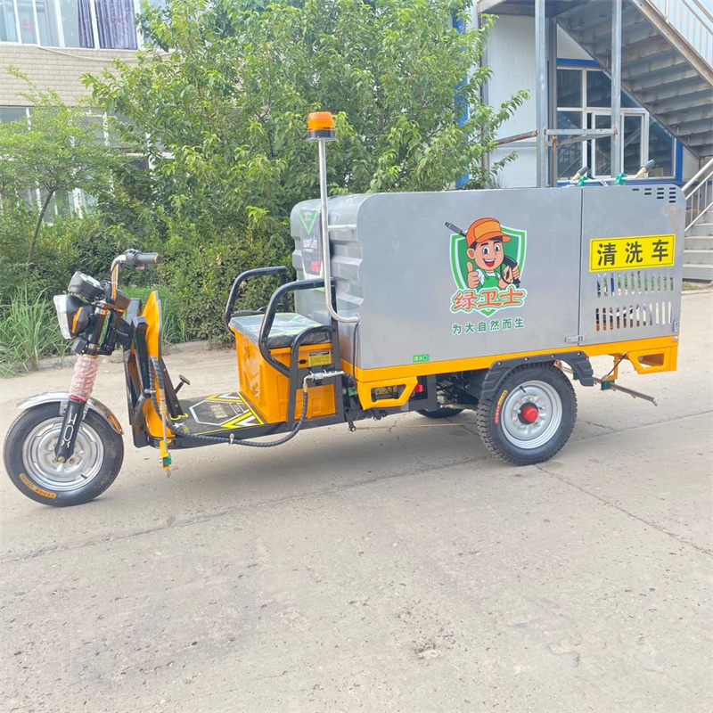 台湾电动高压冲洗车CX700A（不锈钢箱体）
